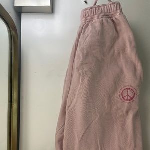 Pink pacsun sweat pants